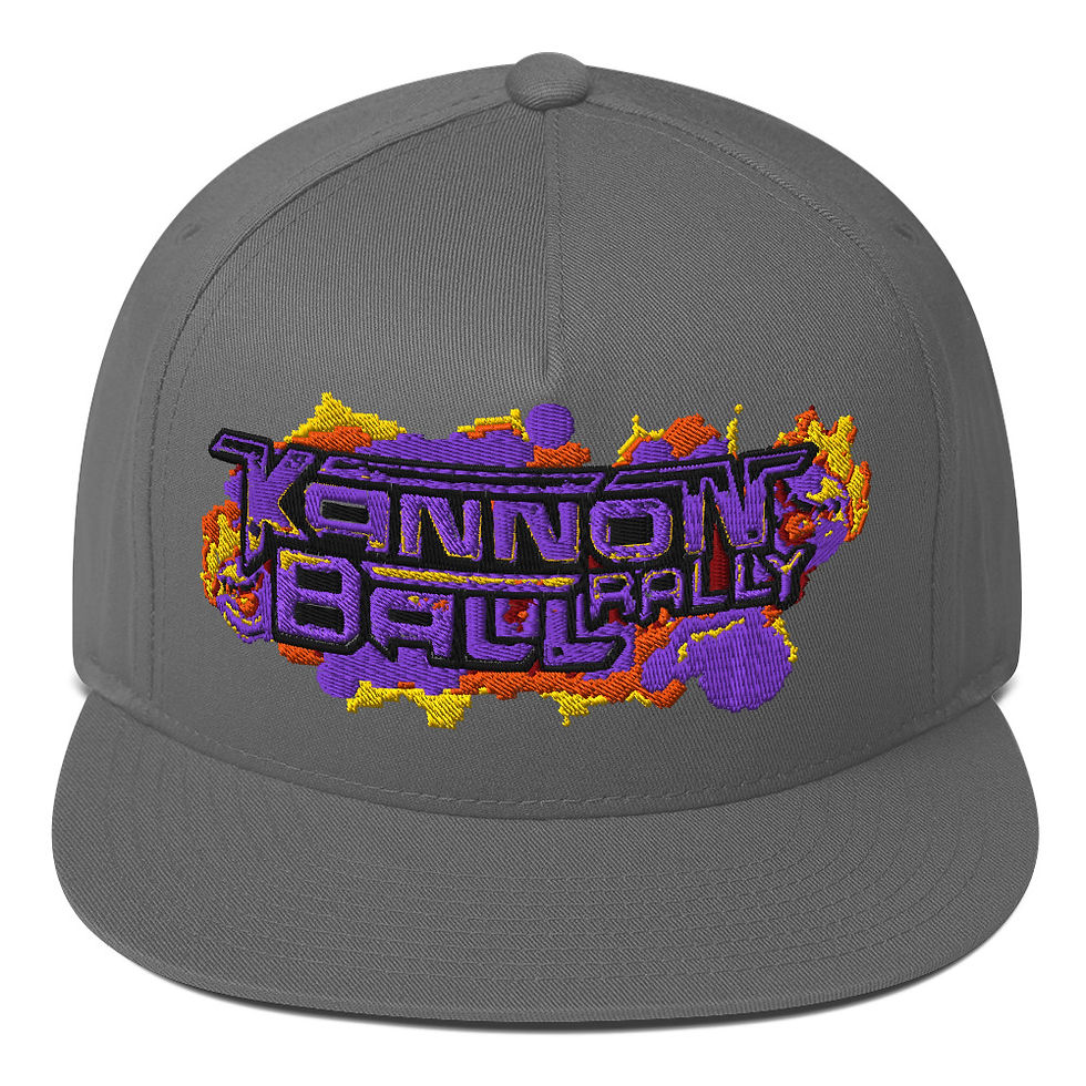 Thumbnail: The 2025 Kannonball Twisted Flat Bill Cap Embroidered 