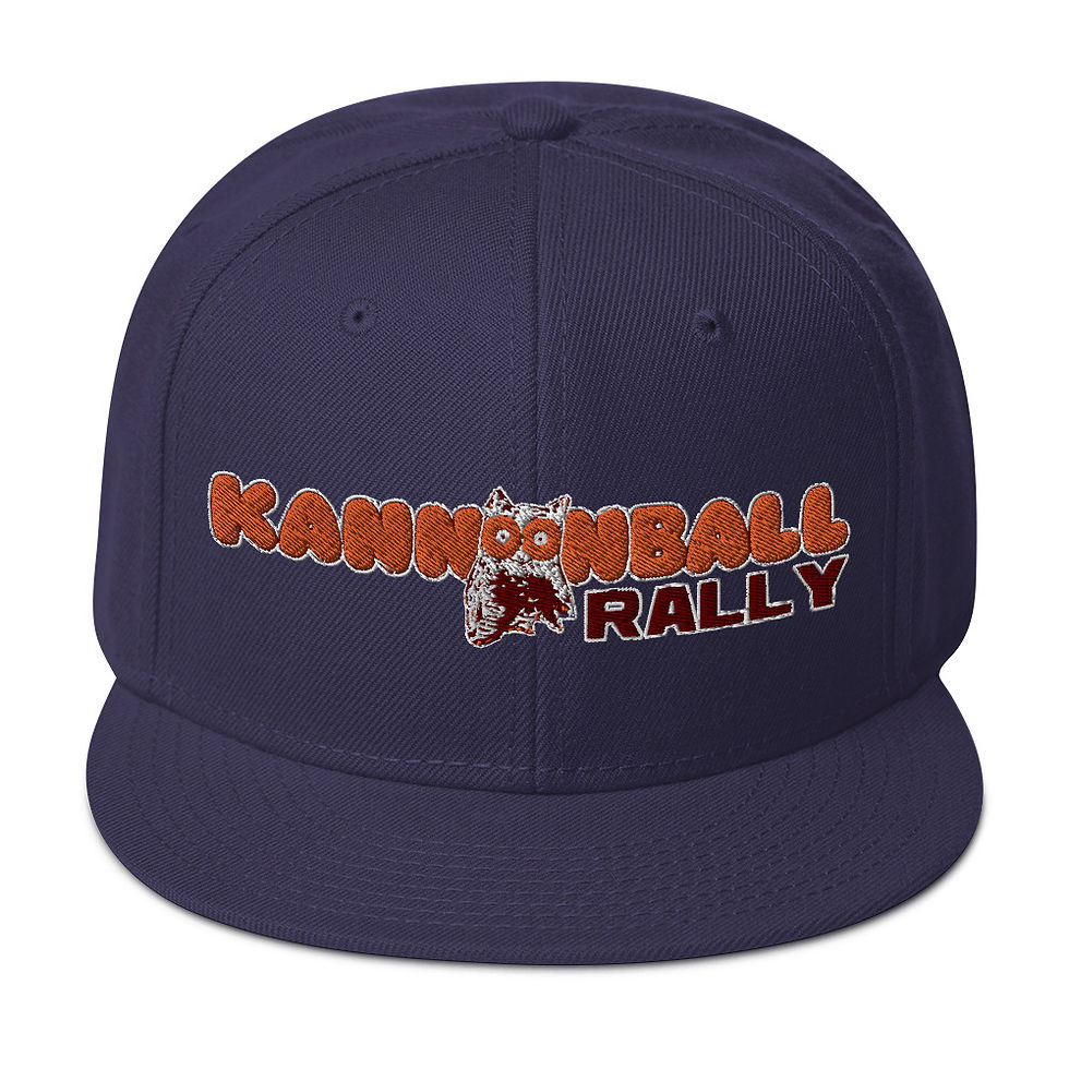 Thumbnail: KANNONBALL RALLY "HOOTERS" Snapback Hat