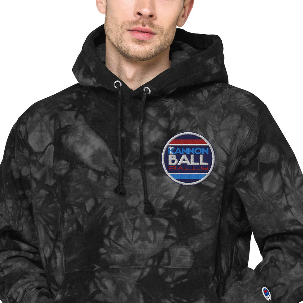 Thumbnail: The Kannonball Rally Unisex Champion Tie-Dye Hoodie