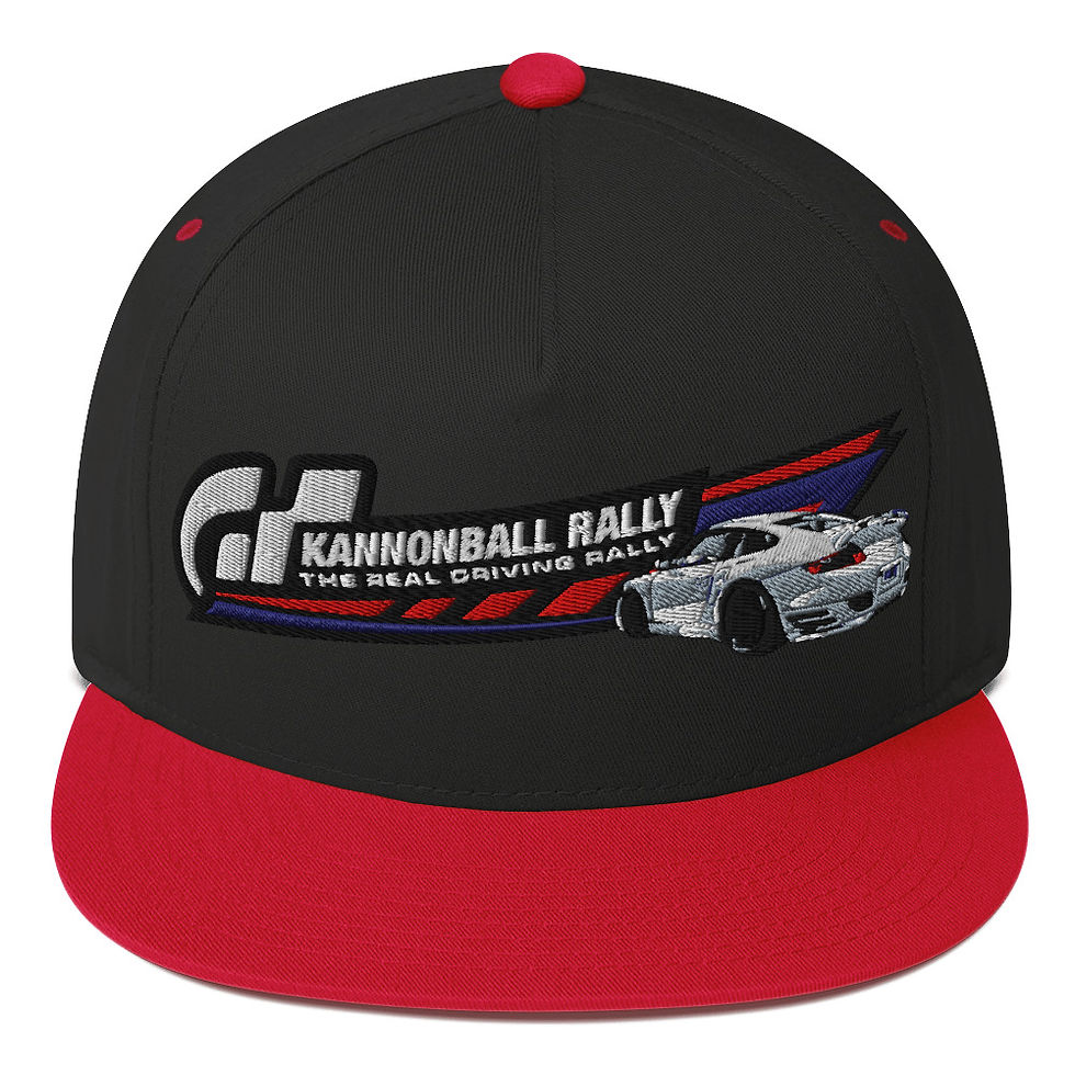 Thumbnail: The 2025 Kannonball Turismo Flat Bill Cap Embroidered