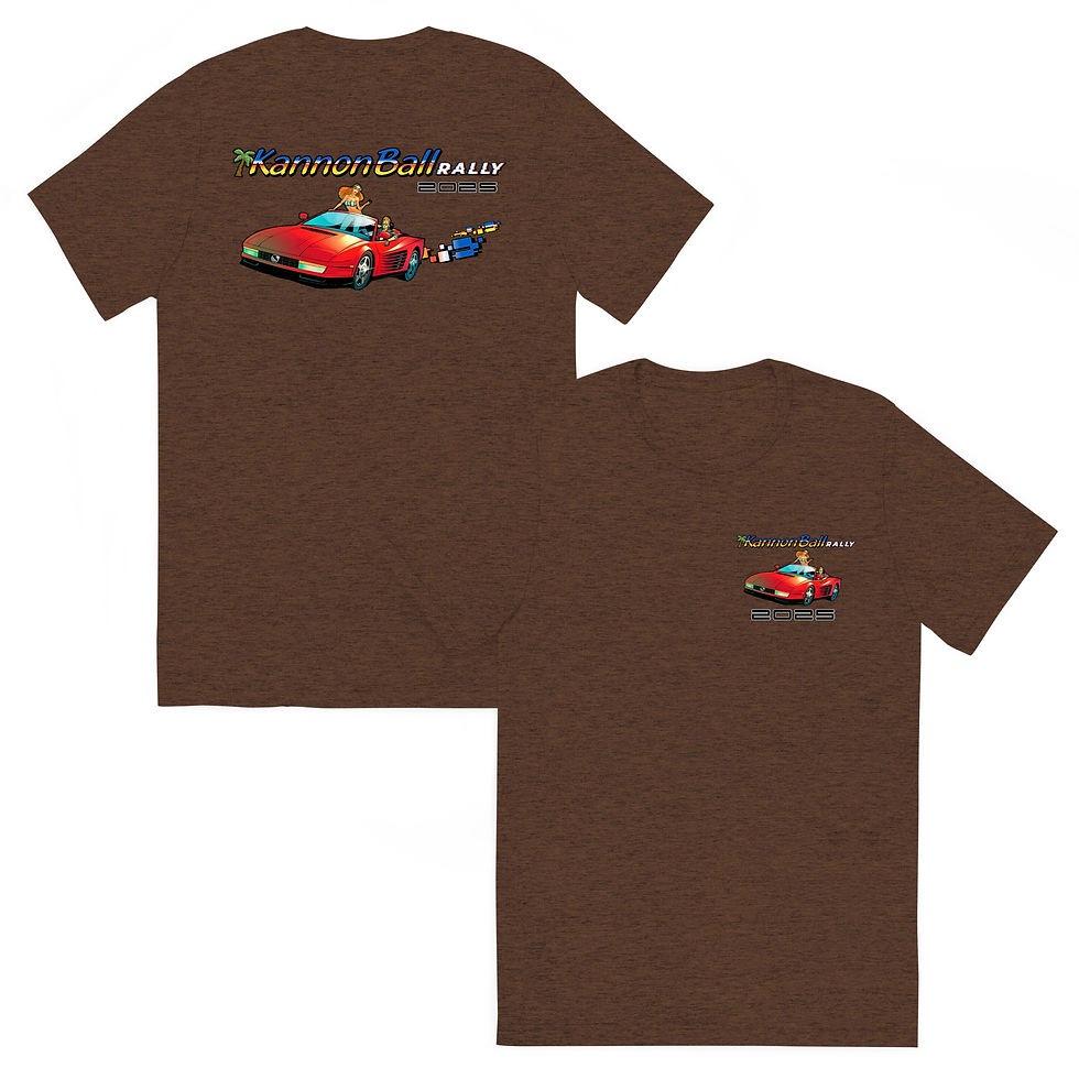 Thumbnail: The 2025 Out Run Tri-Blend Short Sleeve T-shirt