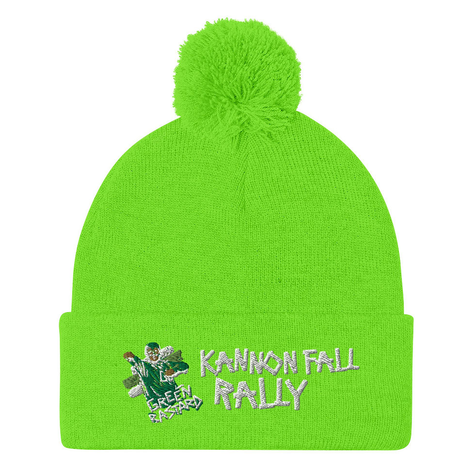 Thumbnail: The KannonFALL Rally Green Bastard Pom-Pom Beanie!