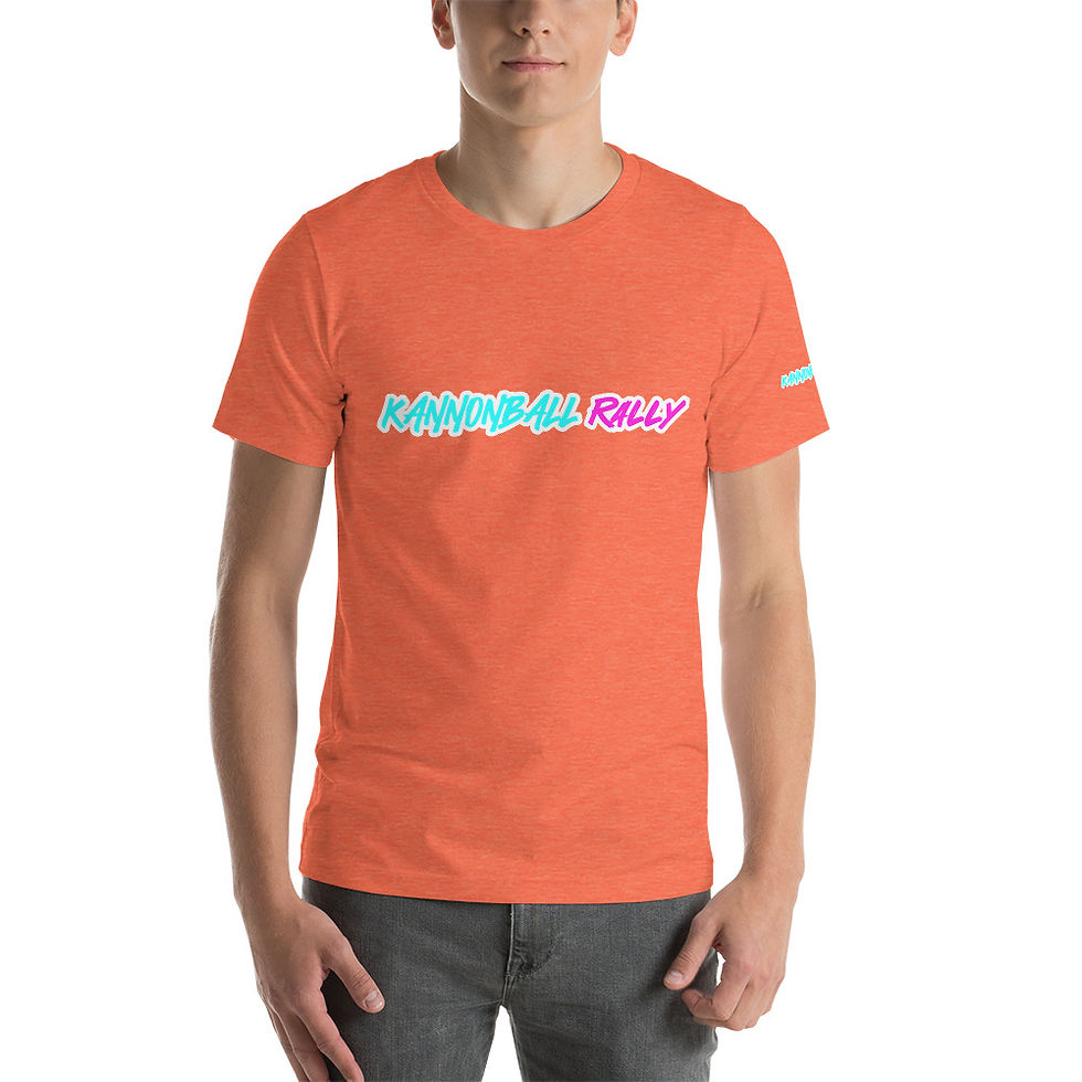 Thumbnail: The Kannonball Rally "Jazz Cup" Livery Unisex T-Shirt