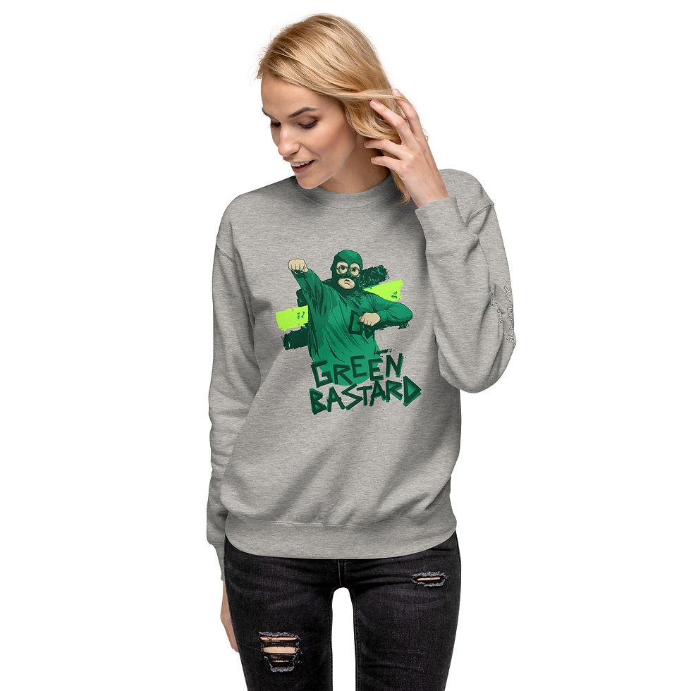 Thumbnail: The KannonFALL Rally Green Bastard Sweatshirt!
