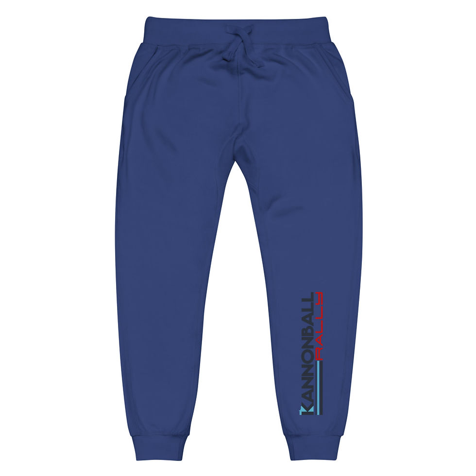 Thumbnail: The Kannonball Rally Unisex fleece sweatpants