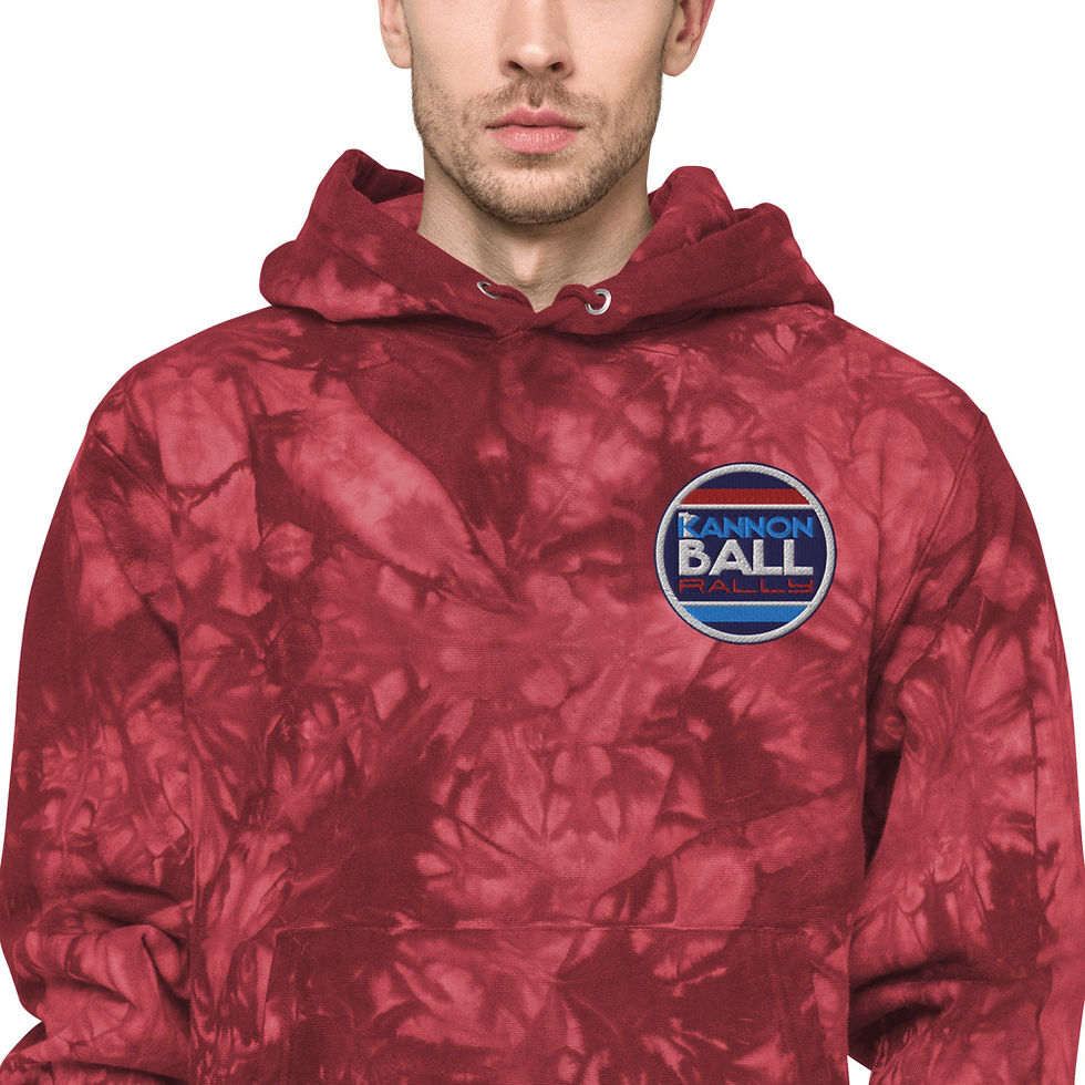 Thumbnail: The Kannonball Rally Unisex Champion Tie-Dye Hoodie
