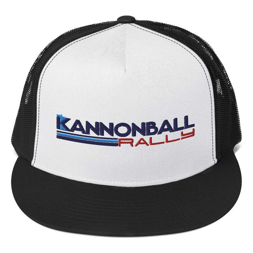 Thumbnail: The Kannonball Rally Mesh Trucker Cap