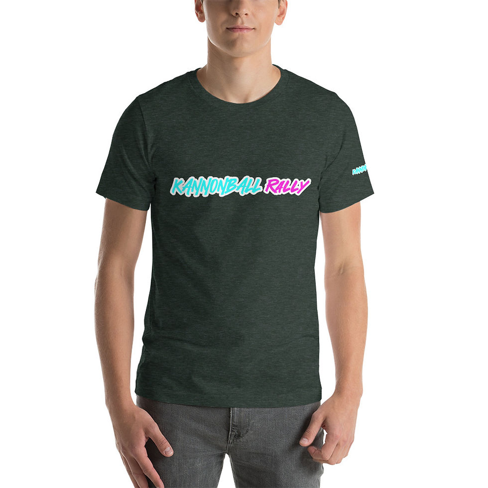 Thumbnail: The Kannonball Rally "Jazz Cup" Livery Unisex T-Shirt