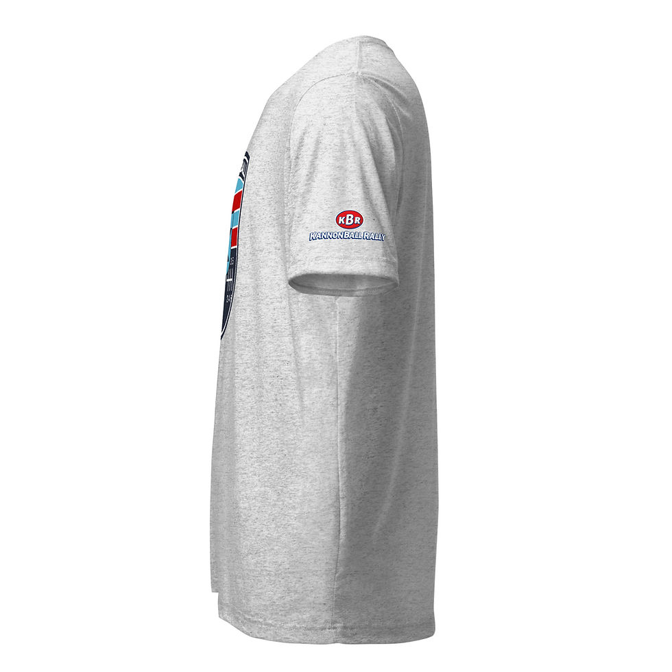 Thumbnail: KANNONBALL RALLY "CREST" LOGO Tri-Blend Short sleeve T-shirt