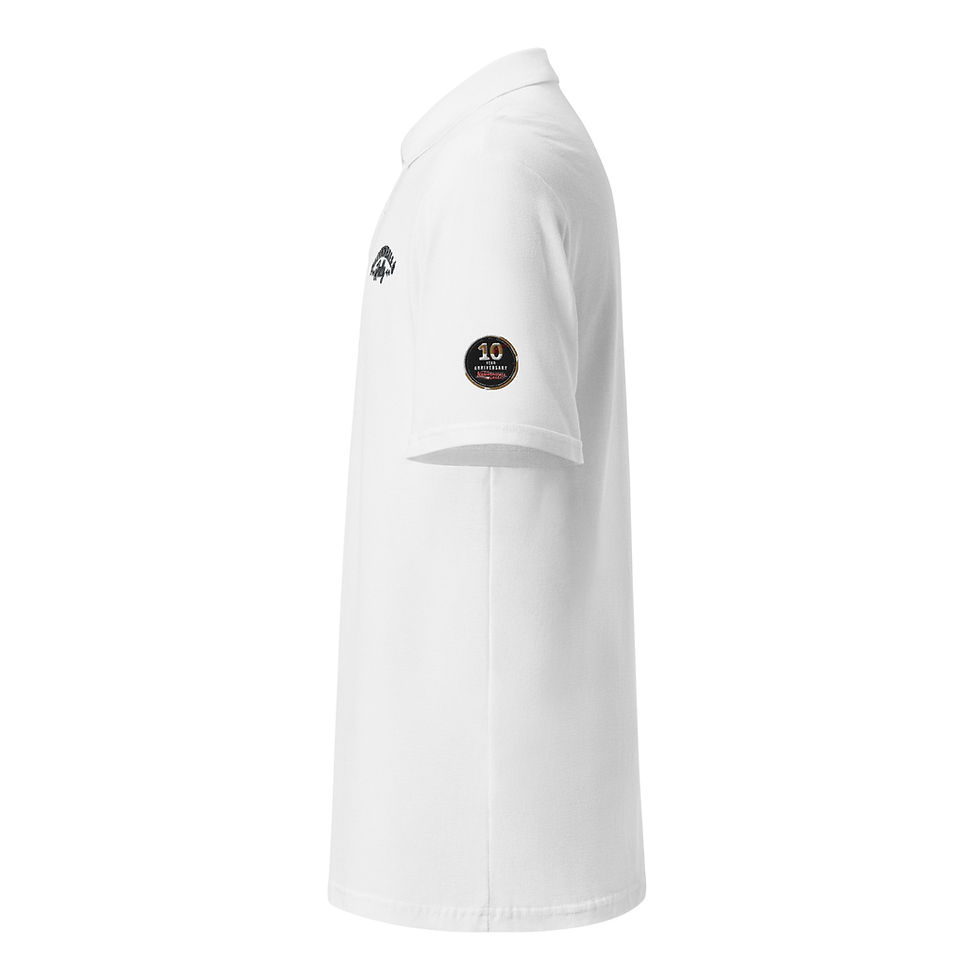 Thumbnail: KANNONBALL RALLY "PAINTER" Unisex Pique Polo Shirt