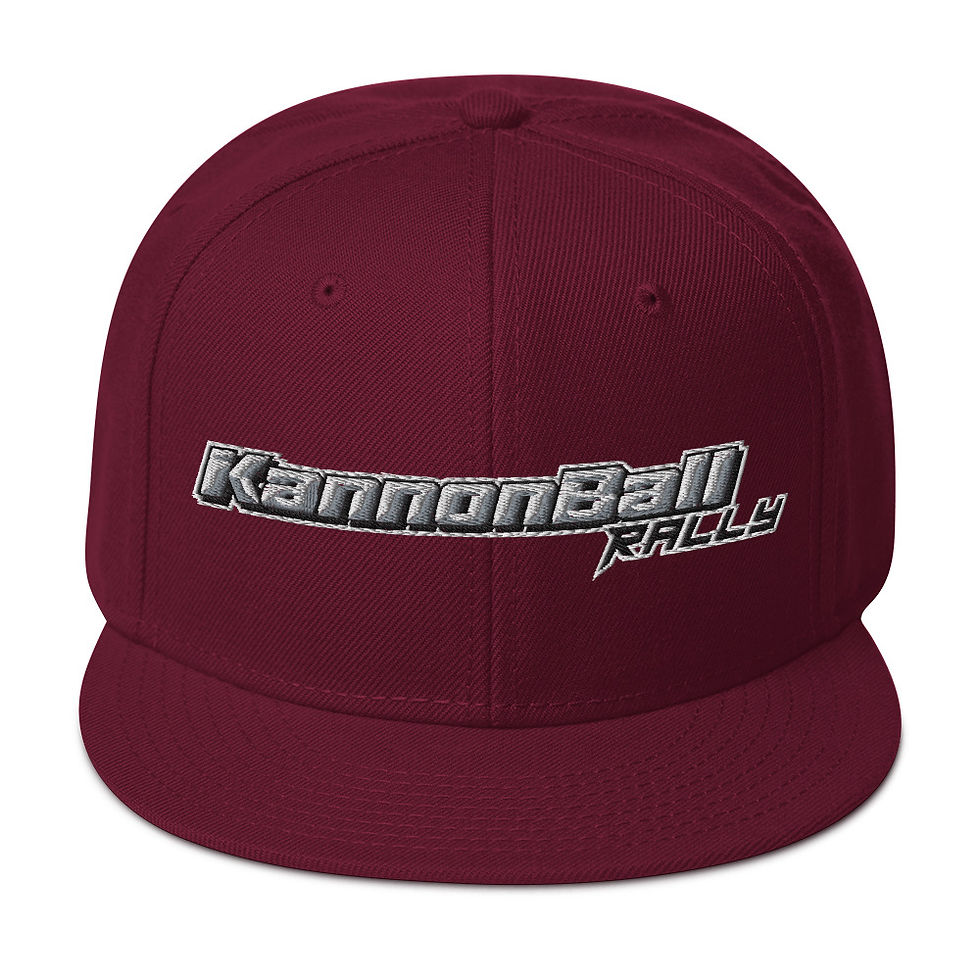 Thumbnail: KANNONBALL RALLY "POLE POSITION" Snapback Hat