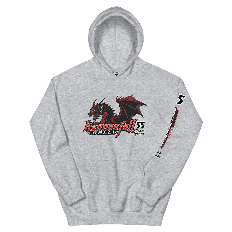 Thumbnail: The 2024 KannonFALL Rally DRACO Hoodie - with or without Team Name and/or Number