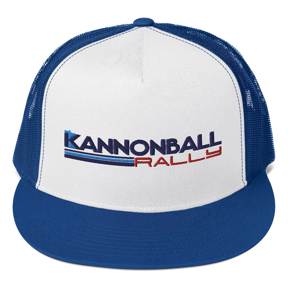 Thumbnail: The Kannonball Rally Mesh Trucker Cap
