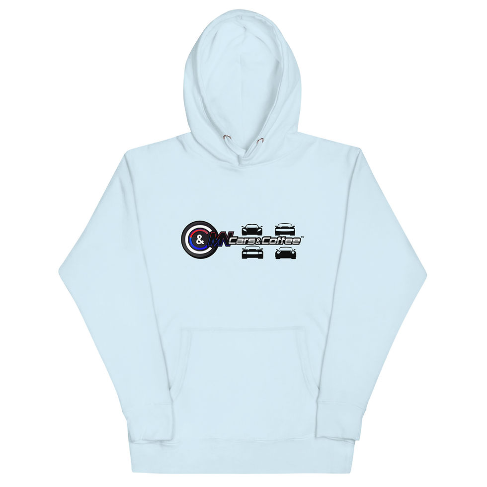 Thumbnail: MN Cars & Coffee Logo Unisex Hoodie with Cars