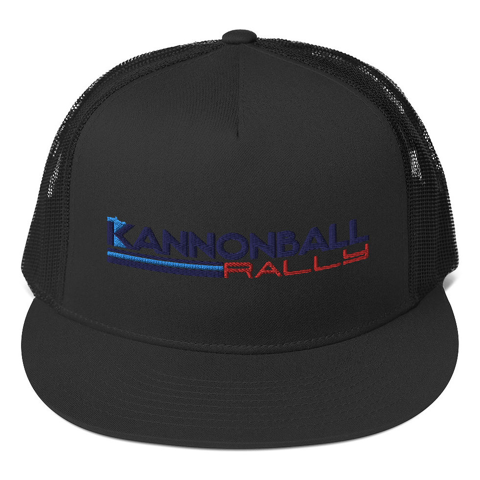 Thumbnail: The Kannonball Rally Mesh Trucker Cap