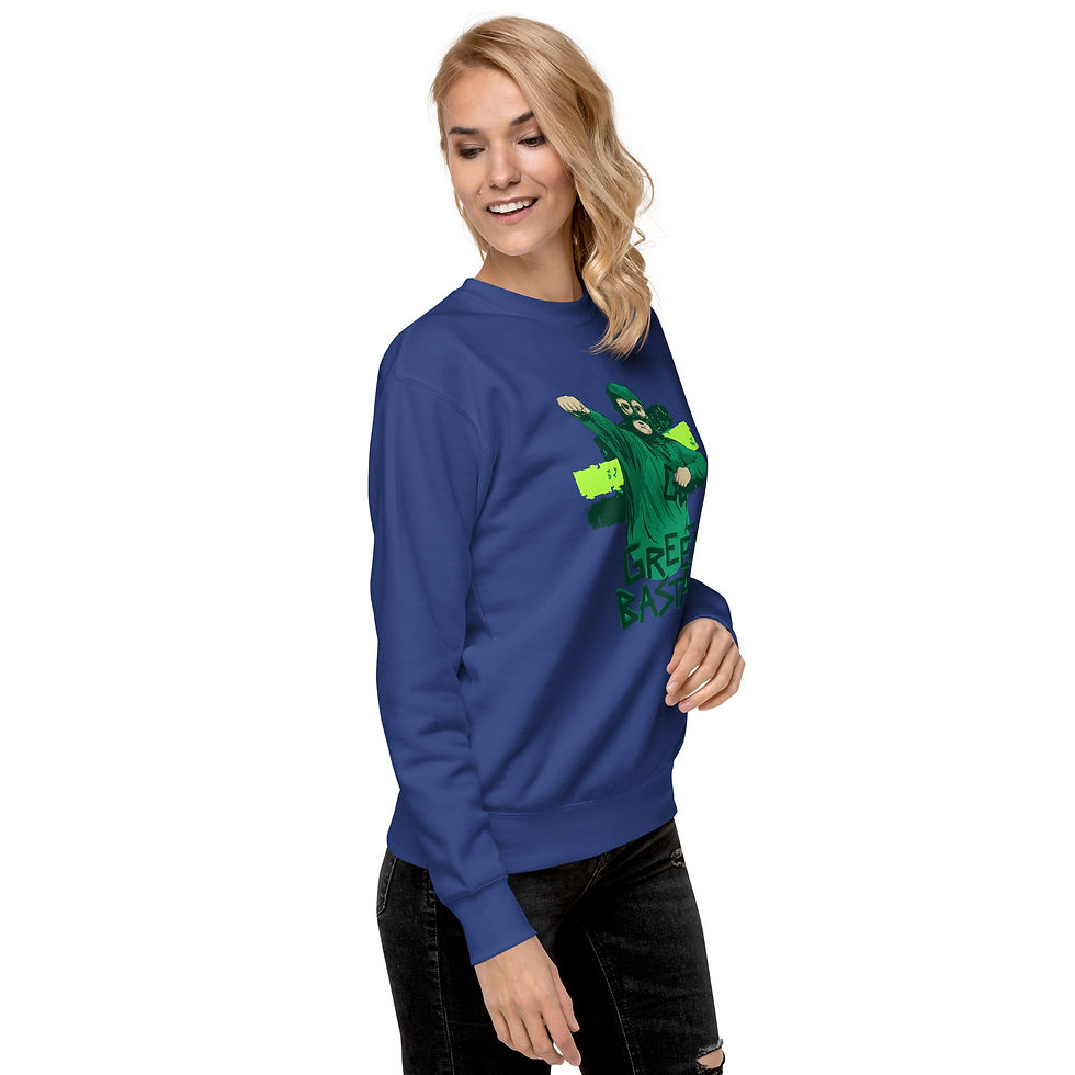 Thumbnail: The KannonFALL Rally Green Bastard Sweatshirt!