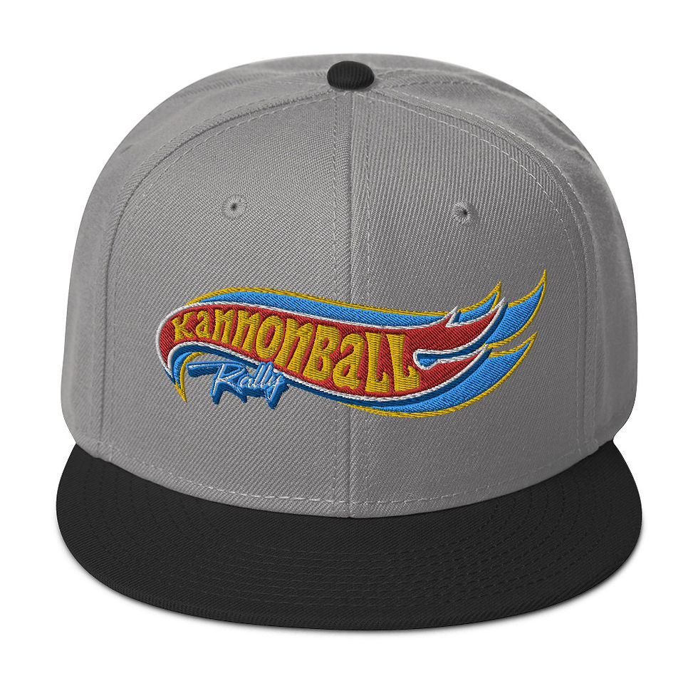 Thumbnail: KANNONBALL RALLY "HOT WHEELS" Snapback Hat