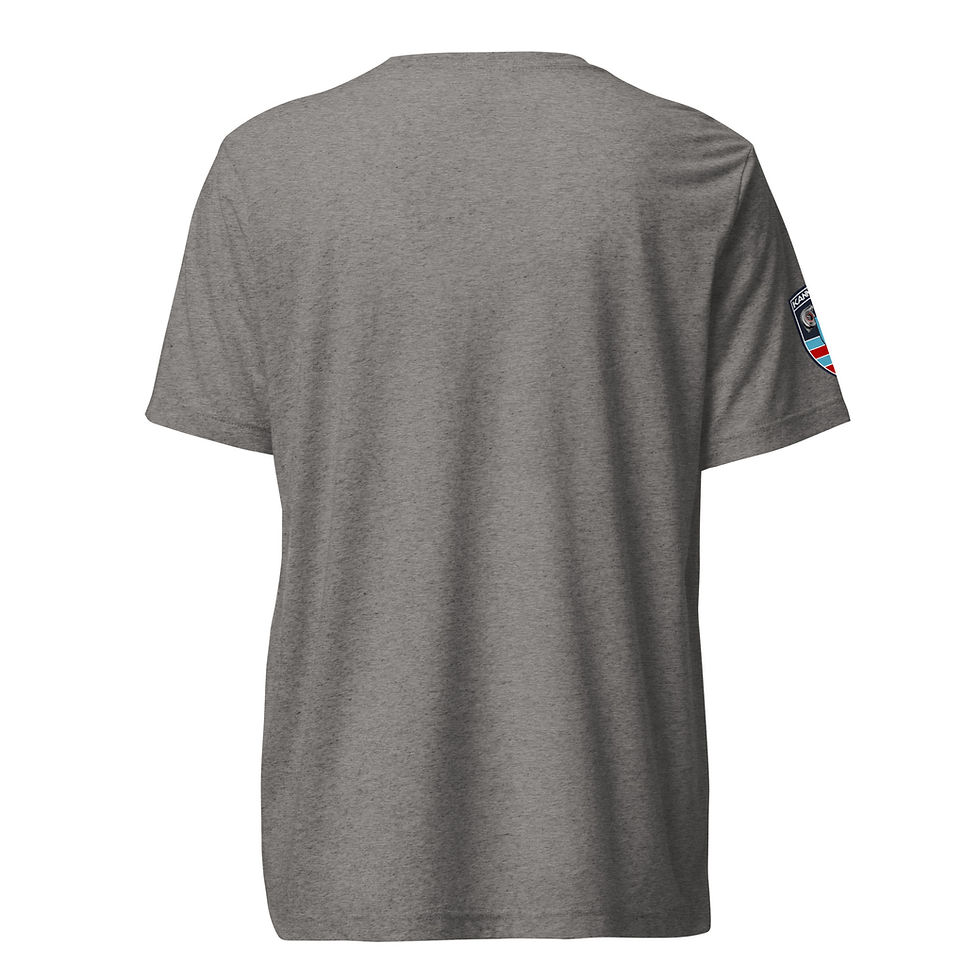 Thumbnail: KANNONBALL RALLY "FLAG" LOGO Tri-Blend Short Sleeve T-Shirt