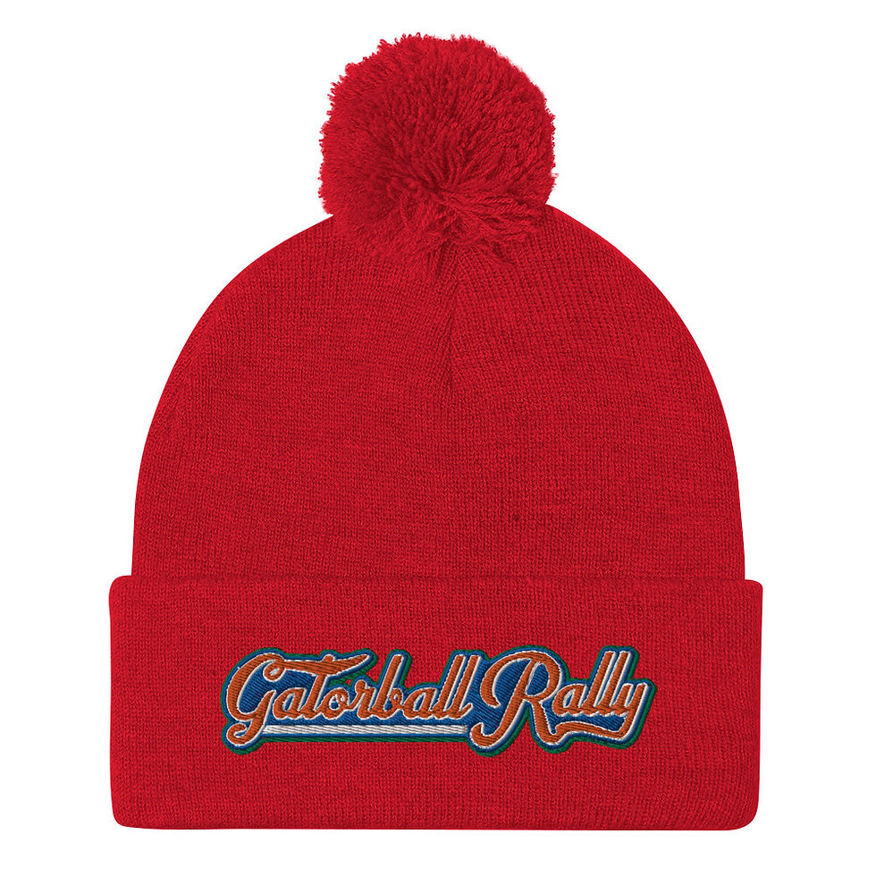 Thumbnail: The Gatorball Rally Pom-Pom Beanie