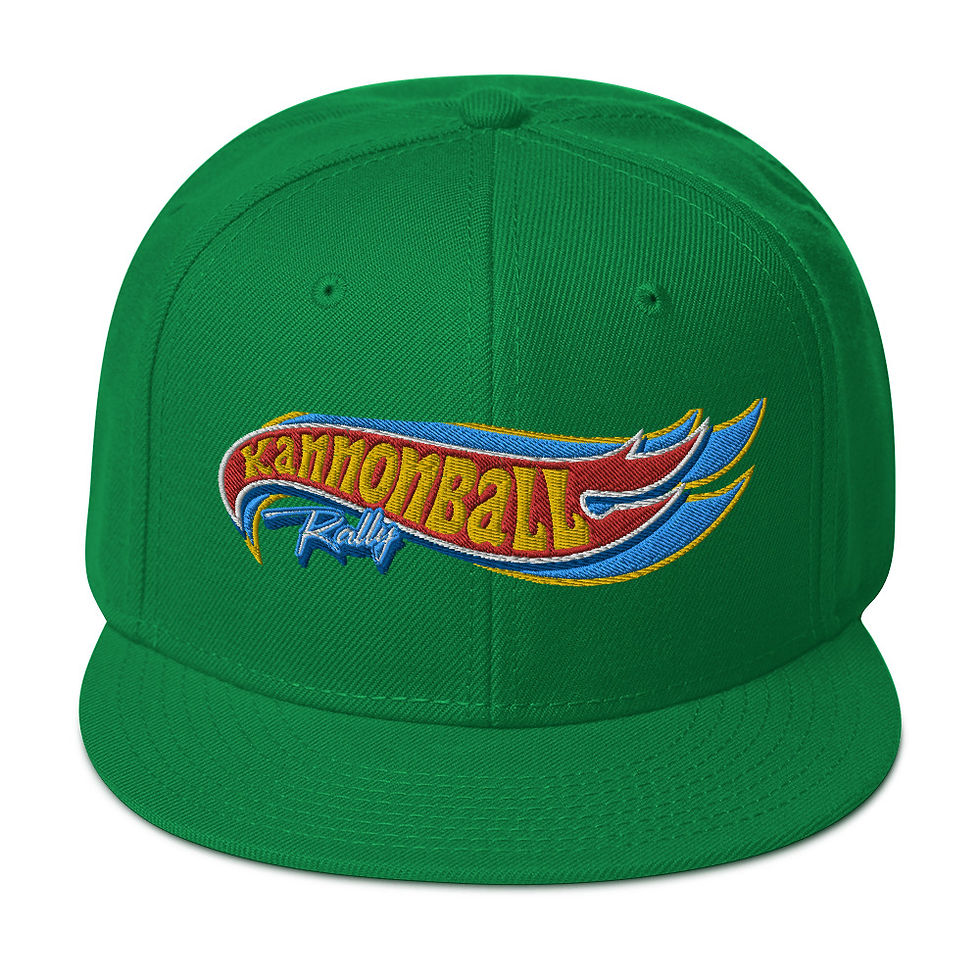 Thumbnail: KANNONBALL RALLY "HOT WHEELS" Snapback Hat