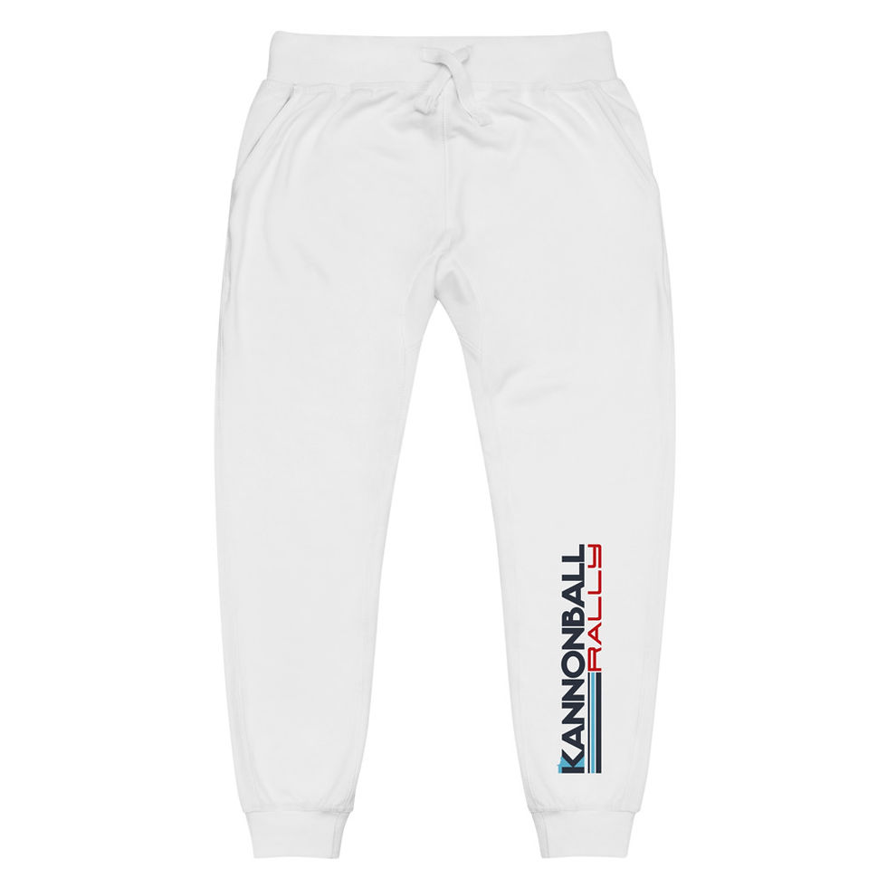 Thumbnail: The Kannonball Rally Unisex fleece sweatpants