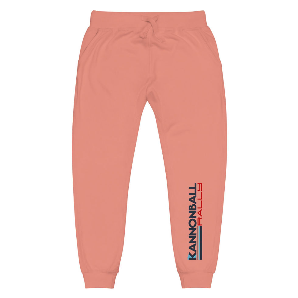 Thumbnail: The Kannonball Rally Unisex fleece sweatpants