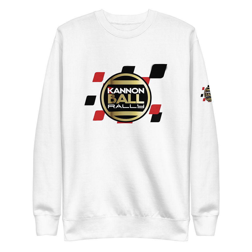 Thumbnail: The Official 2023 Kannonball Rally Unisex Premium Sweatshirt
