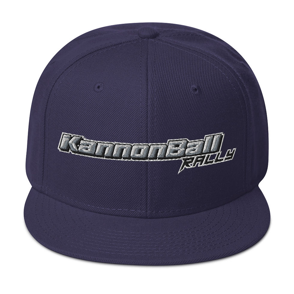 Thumbnail: KANNONBALL RALLY "POLE POSITION" Snapback Hat