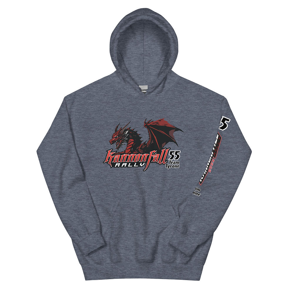 Thumbnail: The 2024 KannonFALL Rally DRACO Hoodie - with or without Team Name and/or Number
