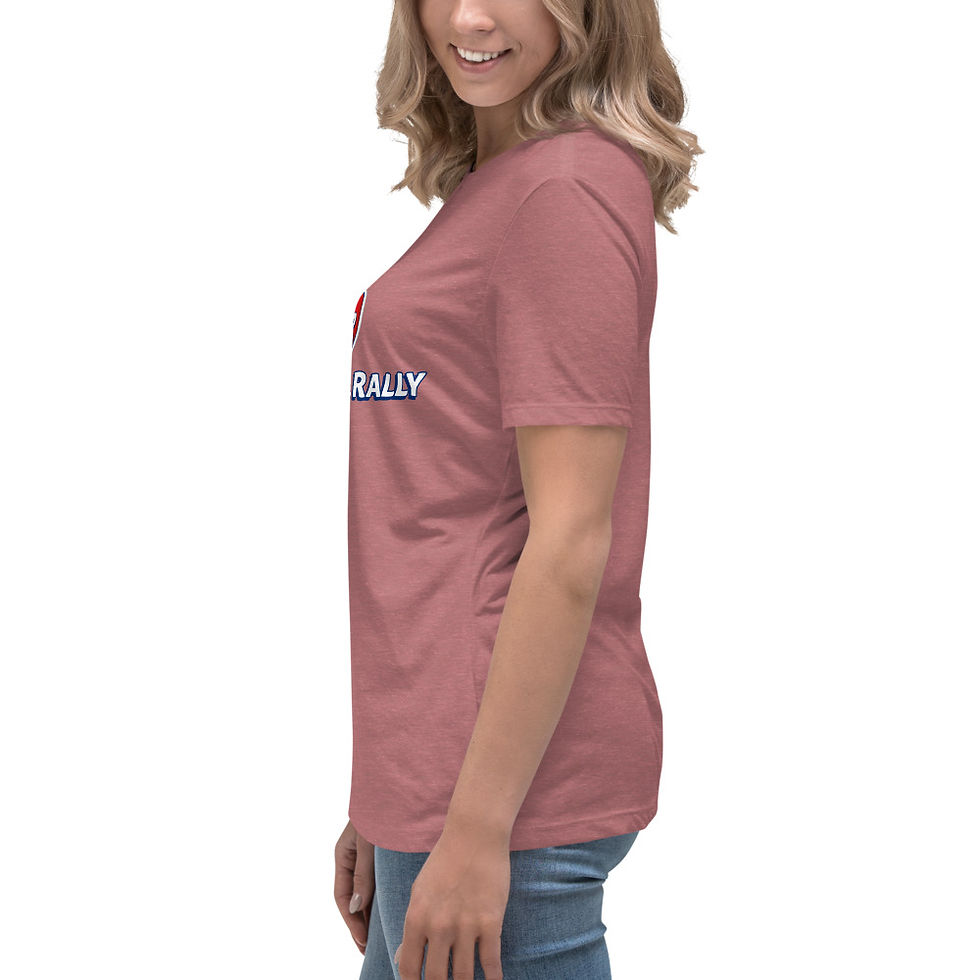 Thumbnail: KANNONBALL RALLY "STP" Short Sleeve Women's Relaxed T-Shirt