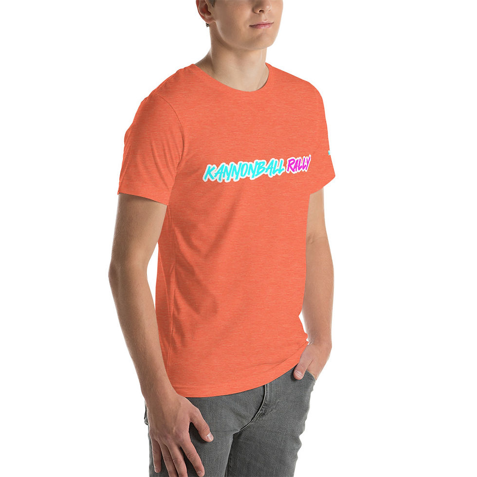 Thumbnail: The Kannonball Rally "Jazz Cup" Livery Unisex T-Shirt
