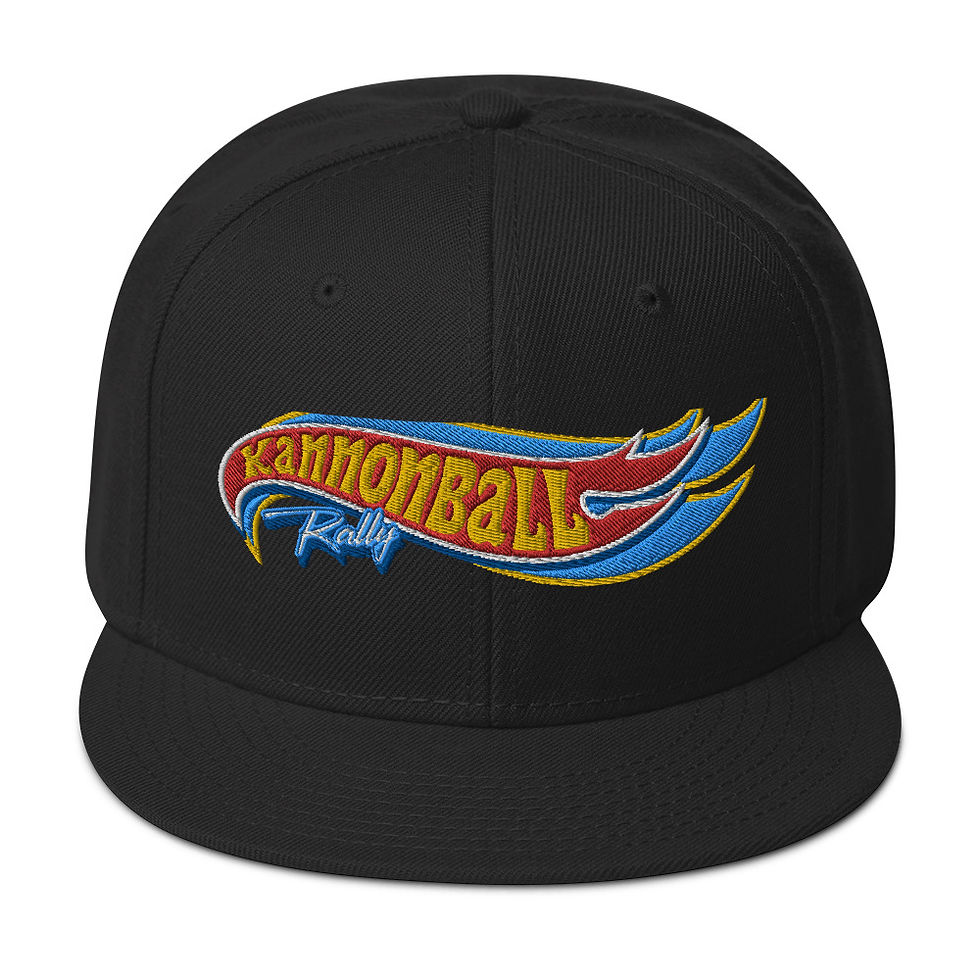 Thumbnail: KANNONBALL RALLY "HOT WHEELS" Snapback Hat