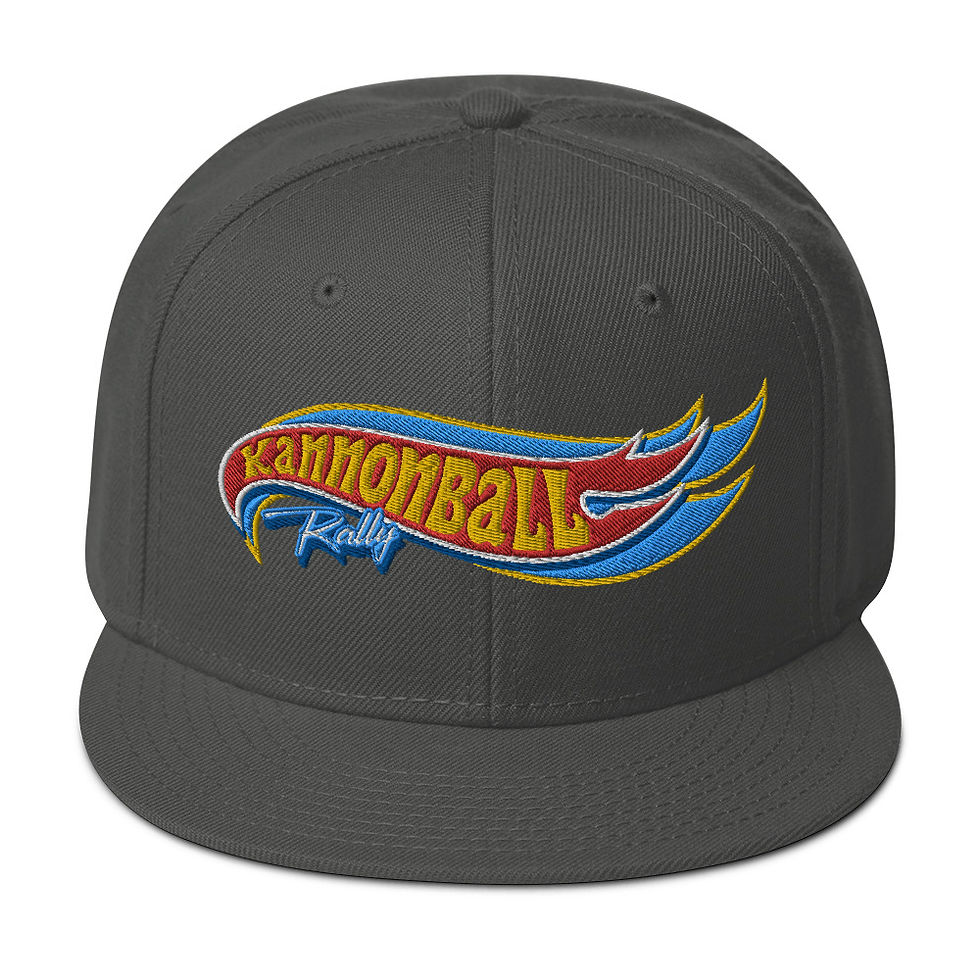 Thumbnail: KANNONBALL RALLY "HOT WHEELS" Snapback Hat