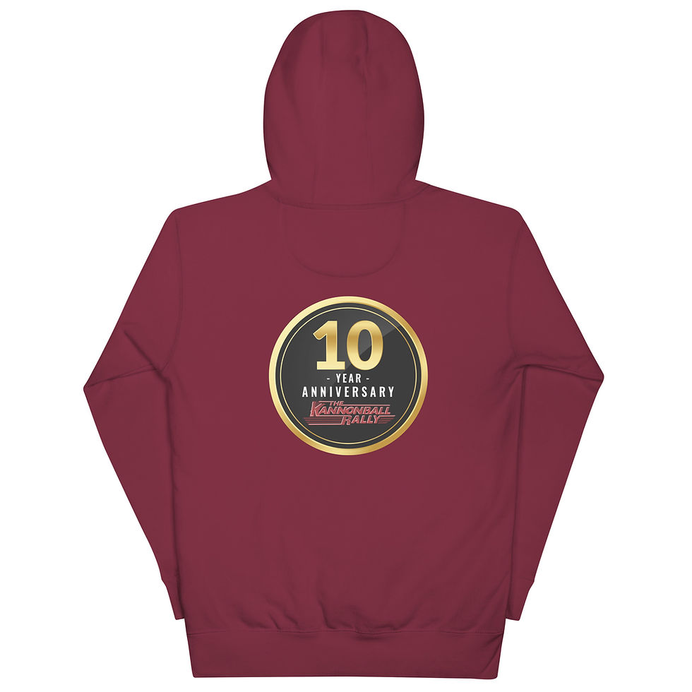 Thumbnail: KANNONBALL RALLY "POLE POSITION" Unisex Hoodie