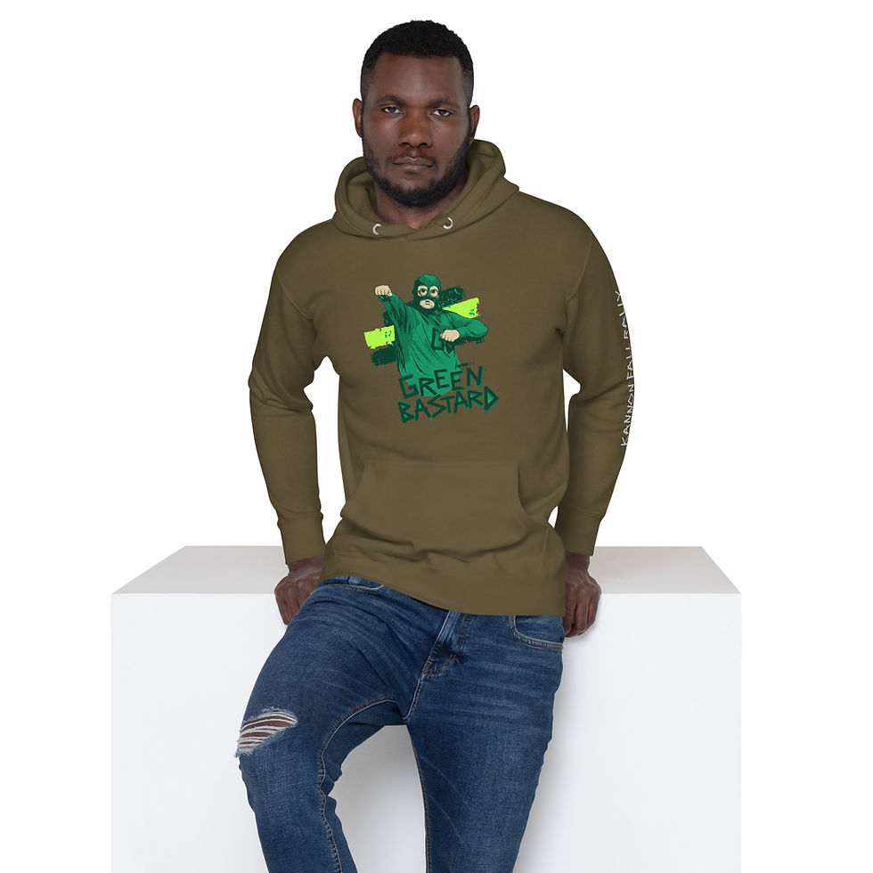 Thumbnail: The KannonFALL Rally Green Bastard Hoodie!