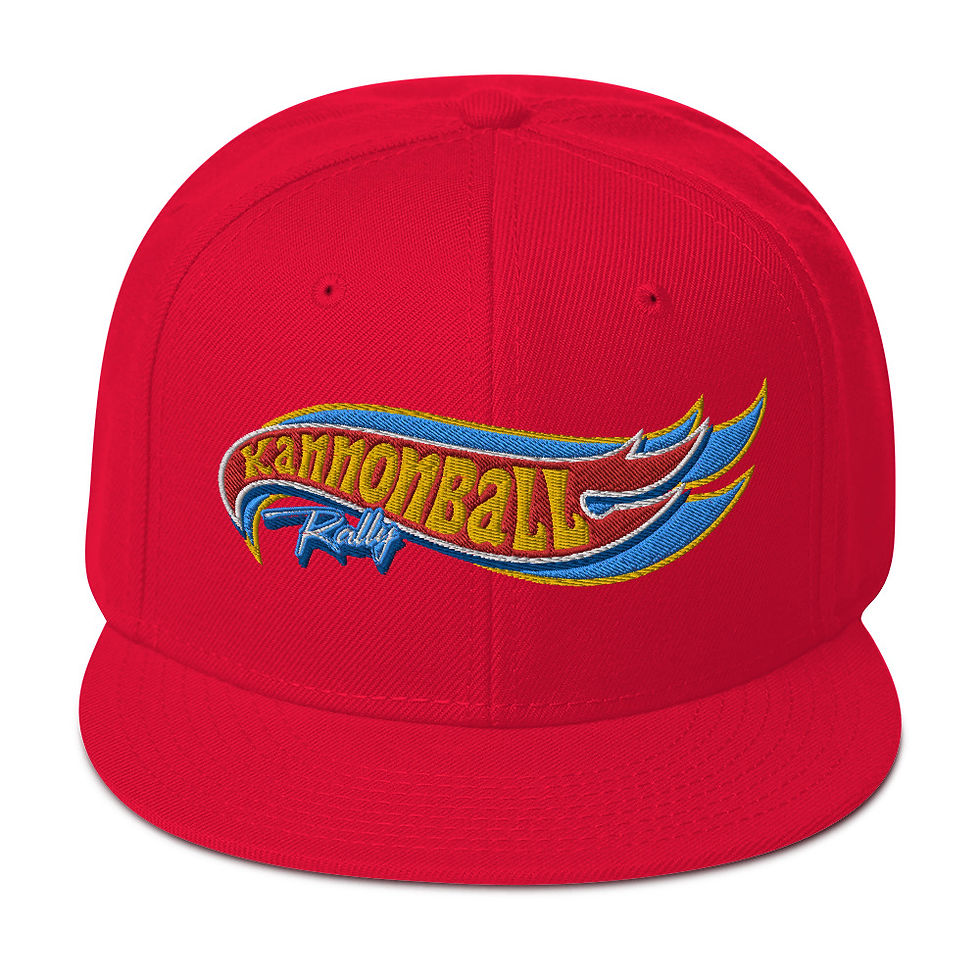 Thumbnail: KANNONBALL RALLY "HOT WHEELS" Snapback Hat