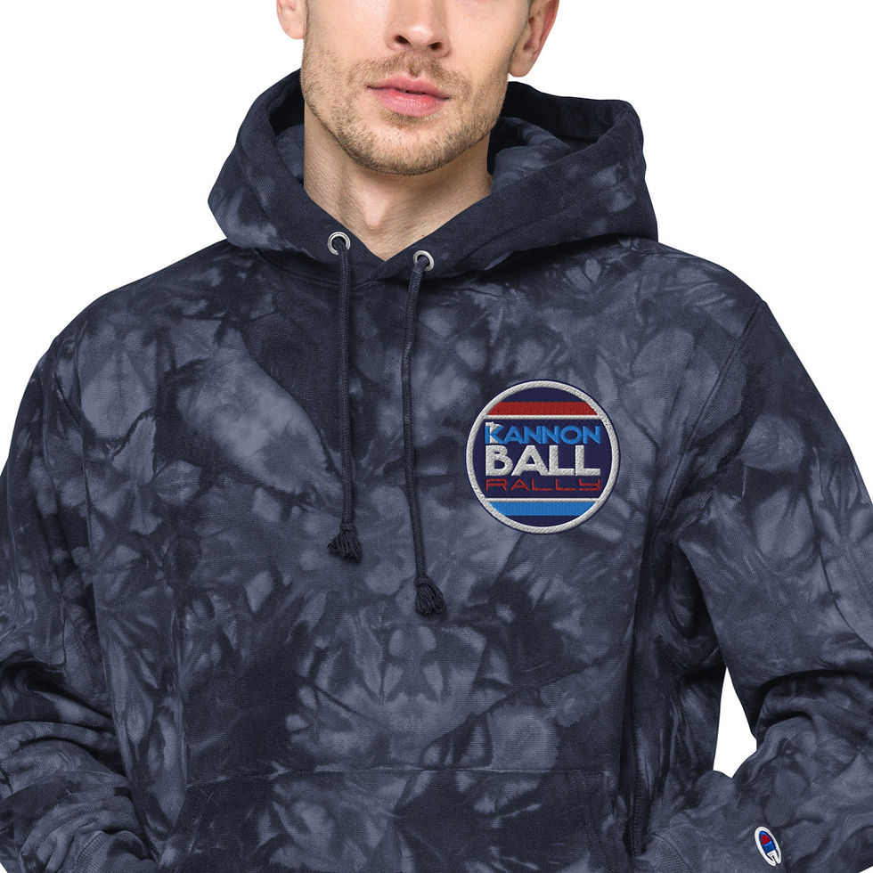 Thumbnail: The Kannonball Rally Unisex Champion Tie-Dye Hoodie
