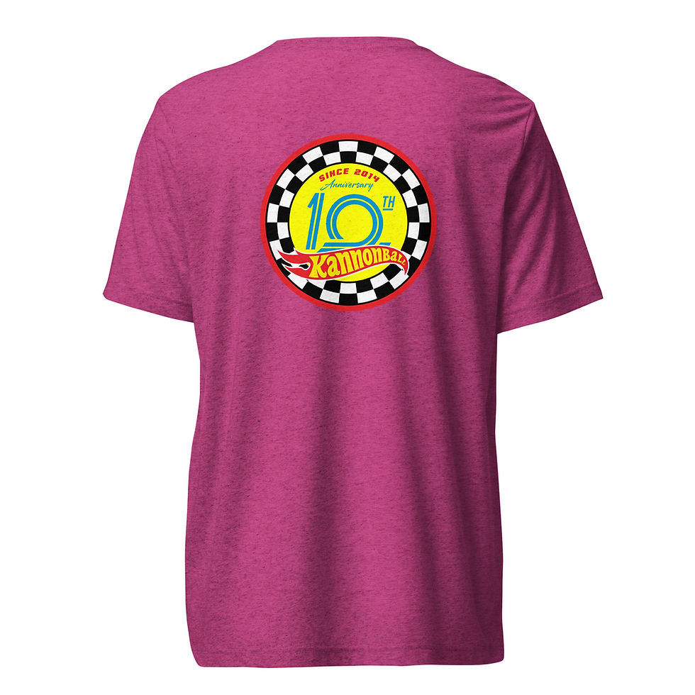 Thumbnail: KANNONBALL RALLY "MONSTER TRUCK" Short Sleeve TRI-BLEND T-Shirt