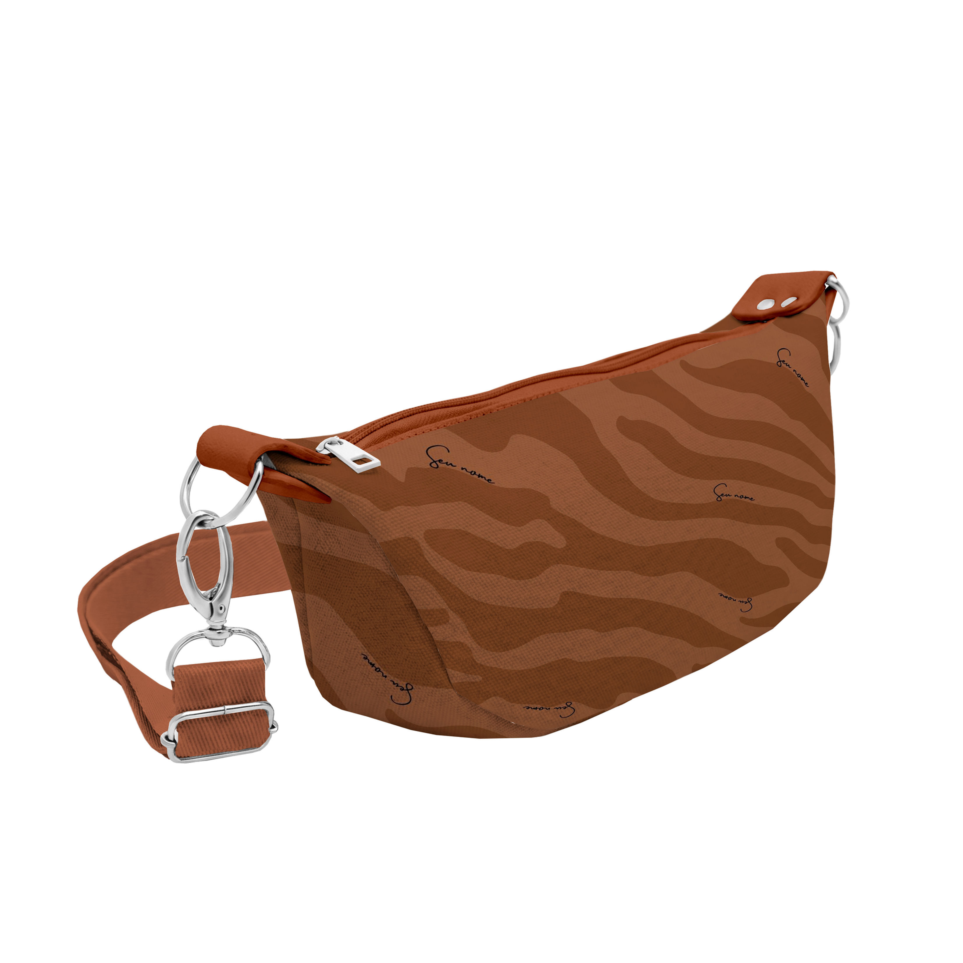 Shoulderbag Canoa Brown Zebra.