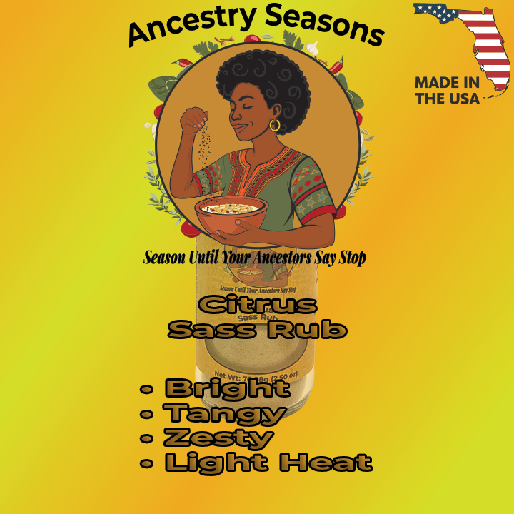 Citrus Sass Rub Season Flavor Profile