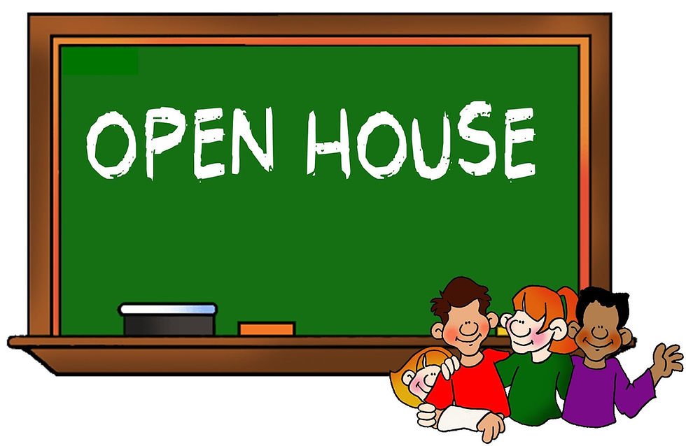 Open house graphic