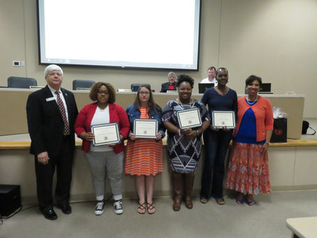 April's Pursuit of Excellence Winners
