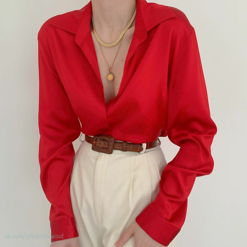 Miniatura: Camisa seda Hanna