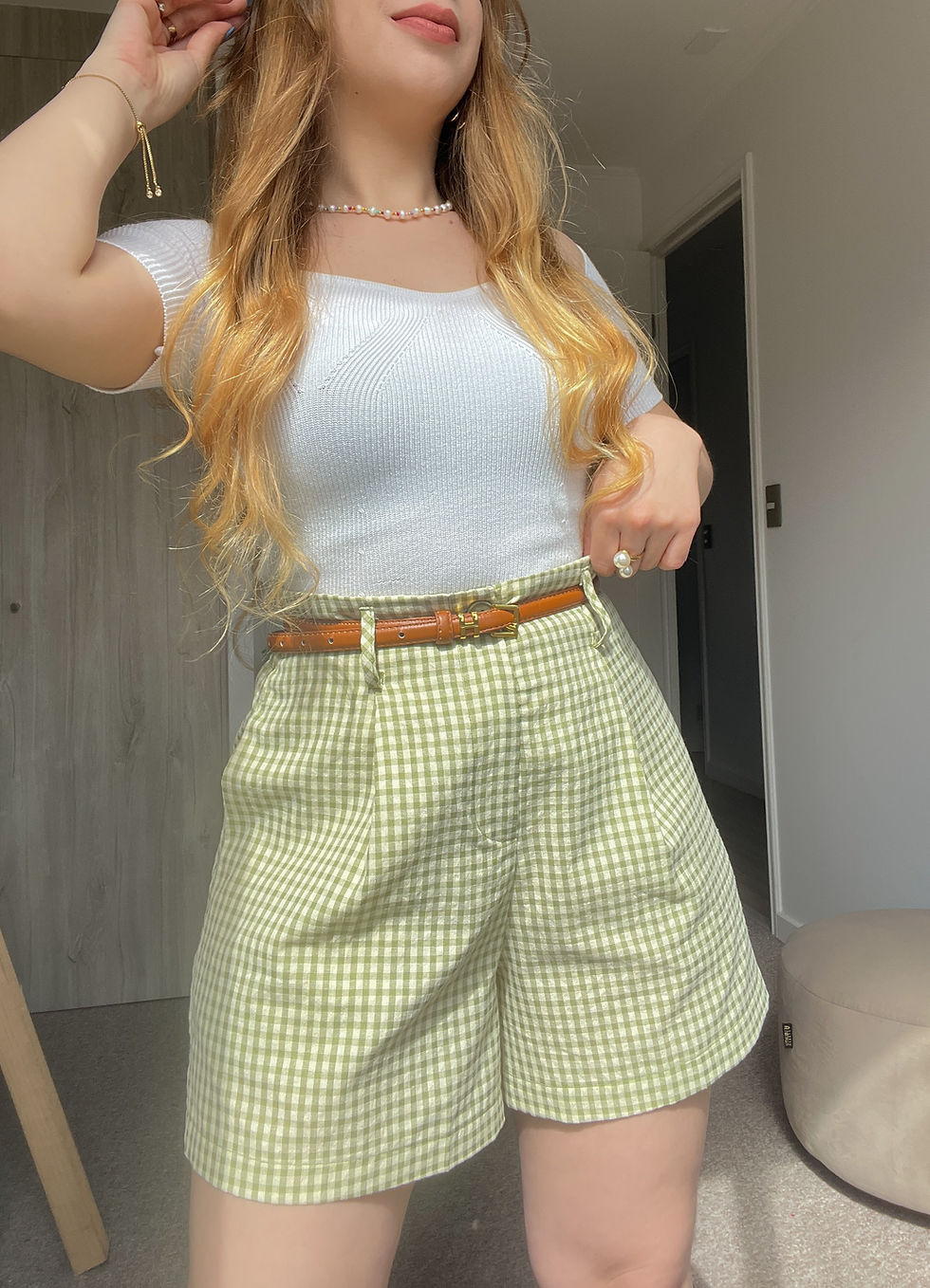 Miniatura: Short bermuda Amarelo