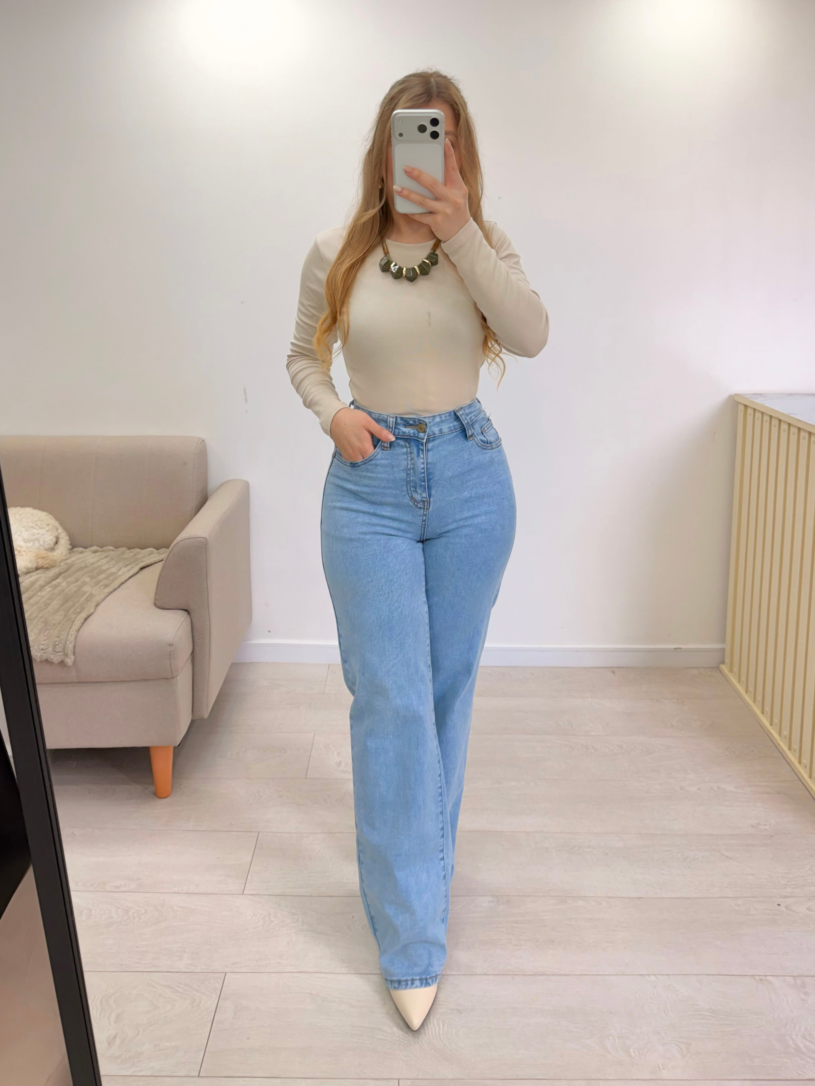 Jeans Wide Leg Romelia