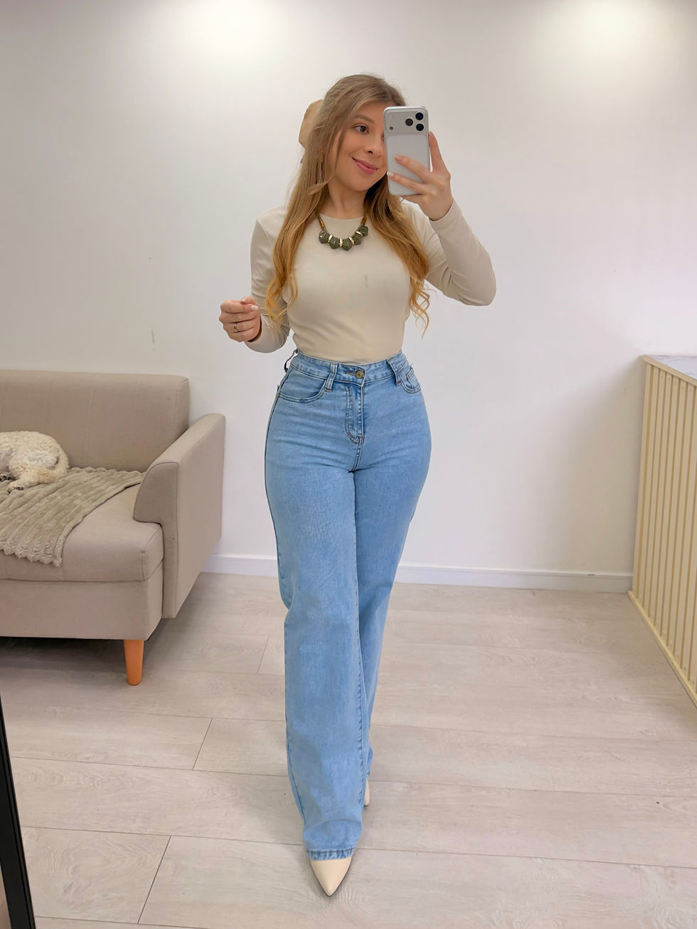 Miniatura: Jeans Wide Leg Romelia