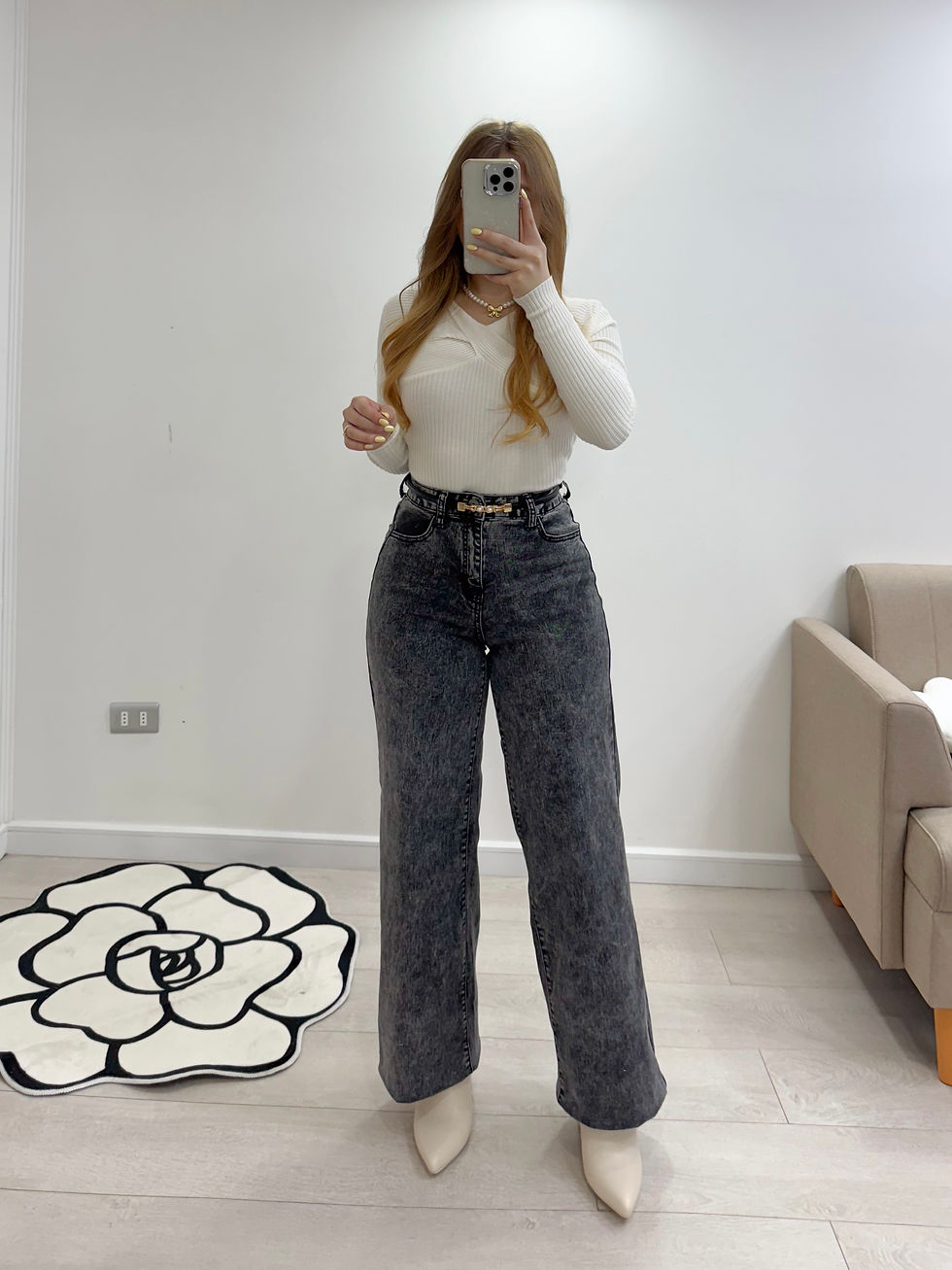 Miniatura: Jeans de wide Leg Victoria