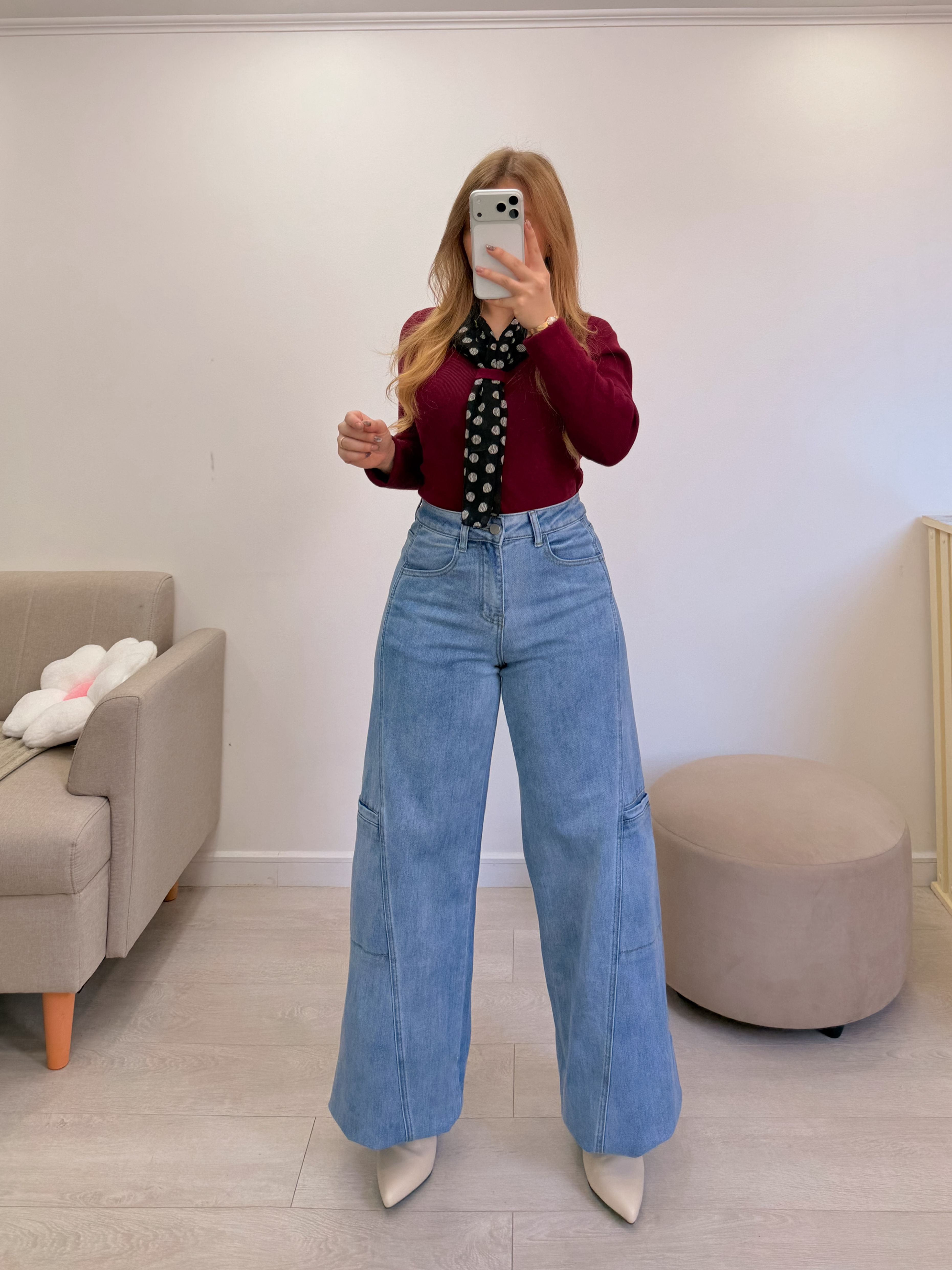 Jeans Palazzo Gisset large