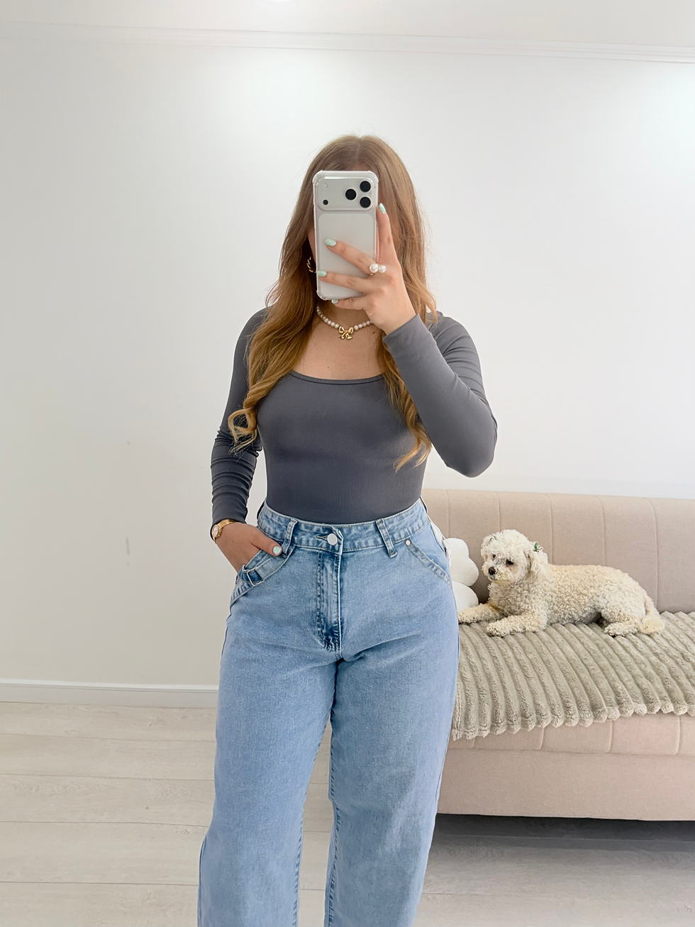 Miniatura: Jeans balloon cargo
