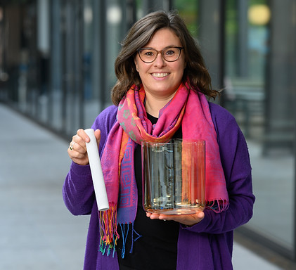 Kristall-Klangschale für Sound Healing